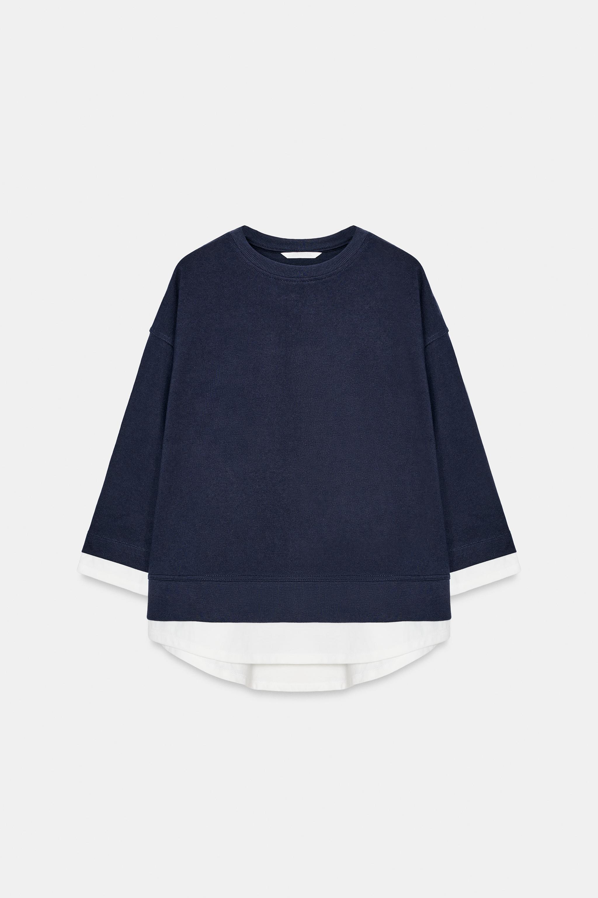 SWEAT BIMATIÈRE MANCHES LONGUES